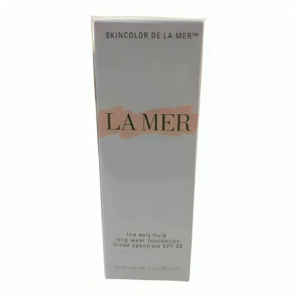 La Mer Soft Fluid Long Wear Foundation SPF 20 1oz Luxury Makeup New in Box - Picture 3 of 4
